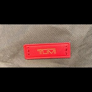 TUMI Backpack dust cover drawstring 2’x3’ red tags